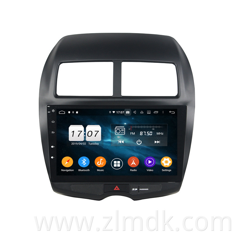 Android bilstereo for ASX 2010-2012